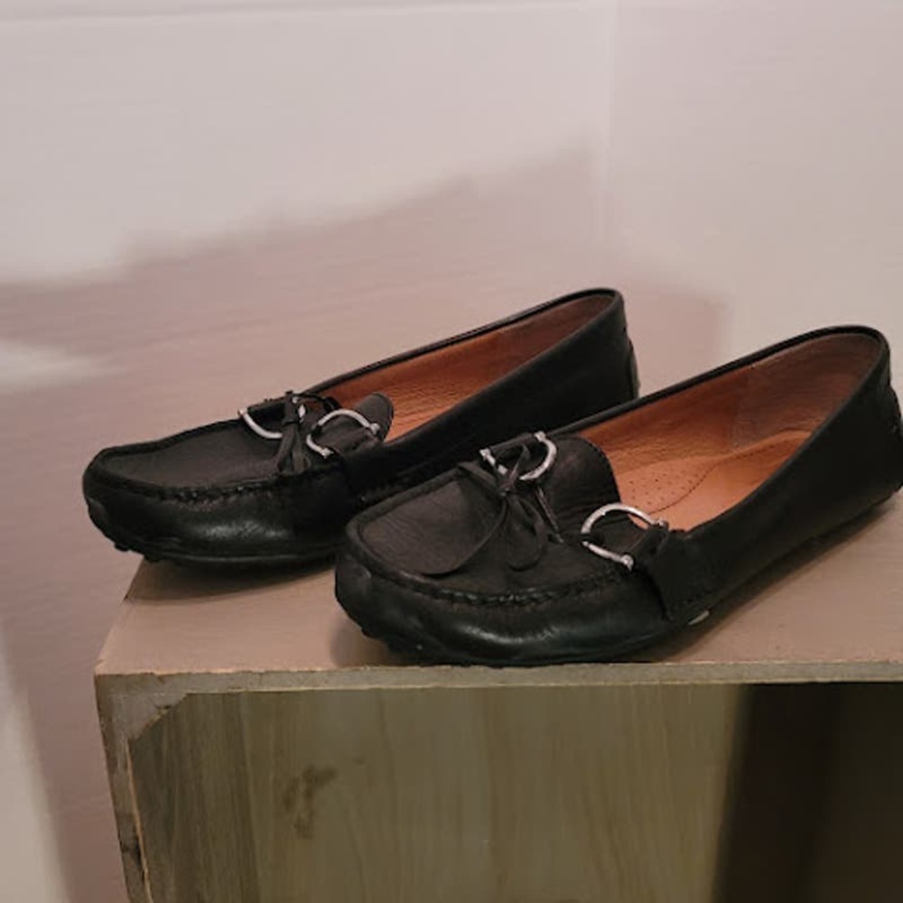 Ralph Lauren Leather Womens Loafers